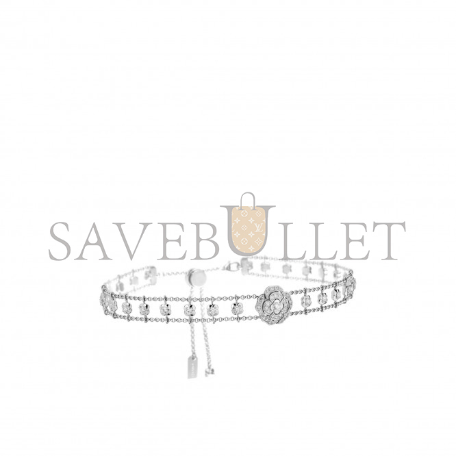 CHANEL BOUTON DE CAMÉLIA CHOKER - REF. J12063