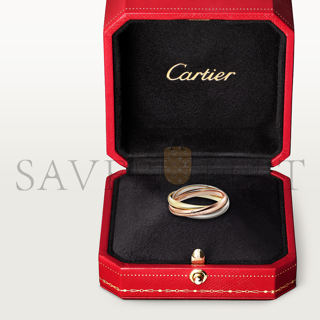 CARTIER TRINITY RING, SMALL MODEL B4235100