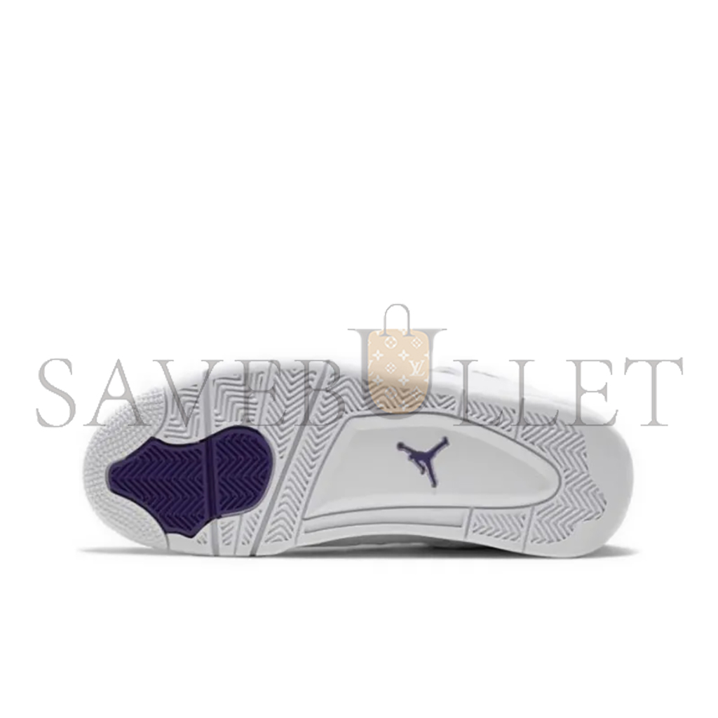 NIKE JORDAN 4 RETRO METALLIC PURPLE CT8527-115