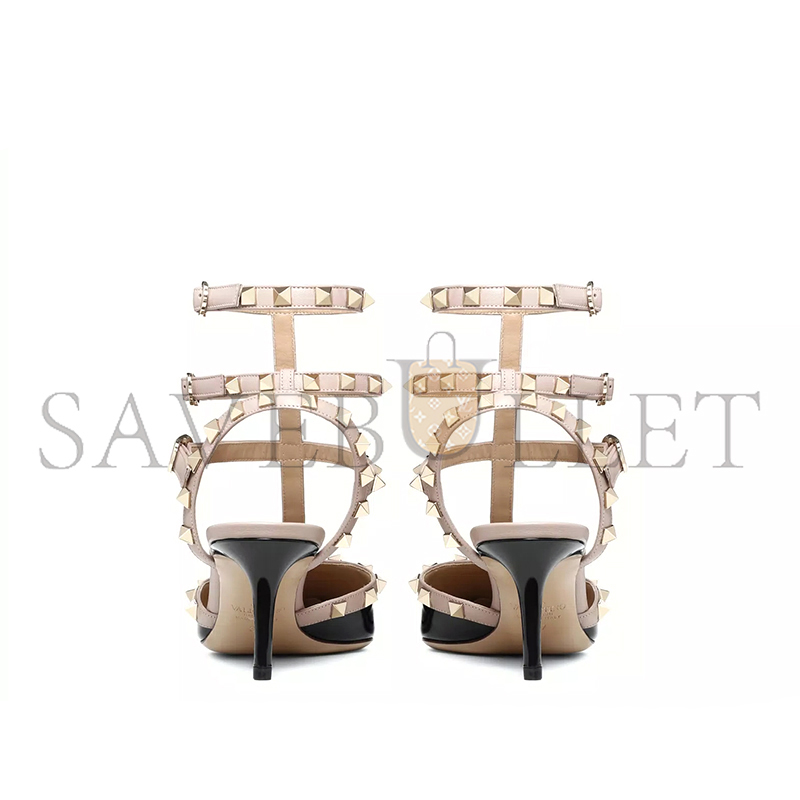 VALENTINO ROCKSTUD CAGED PUMP 65MM 5W2S0375VNW_N91 VALENTINO ROCKSTUD CAGED PUMP 65MM 5W2S0375VNW_N91