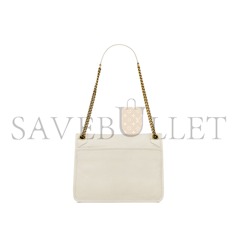 YSL NIKI MEDIUM IN GRAINED LAMBSKIN 633178AACYT9207 (28*20*8.5cm) YSL NIKI MEDIUM IN GRAINED LAMBSKIN 633178AACYT9207 (28*20*8.5cm)