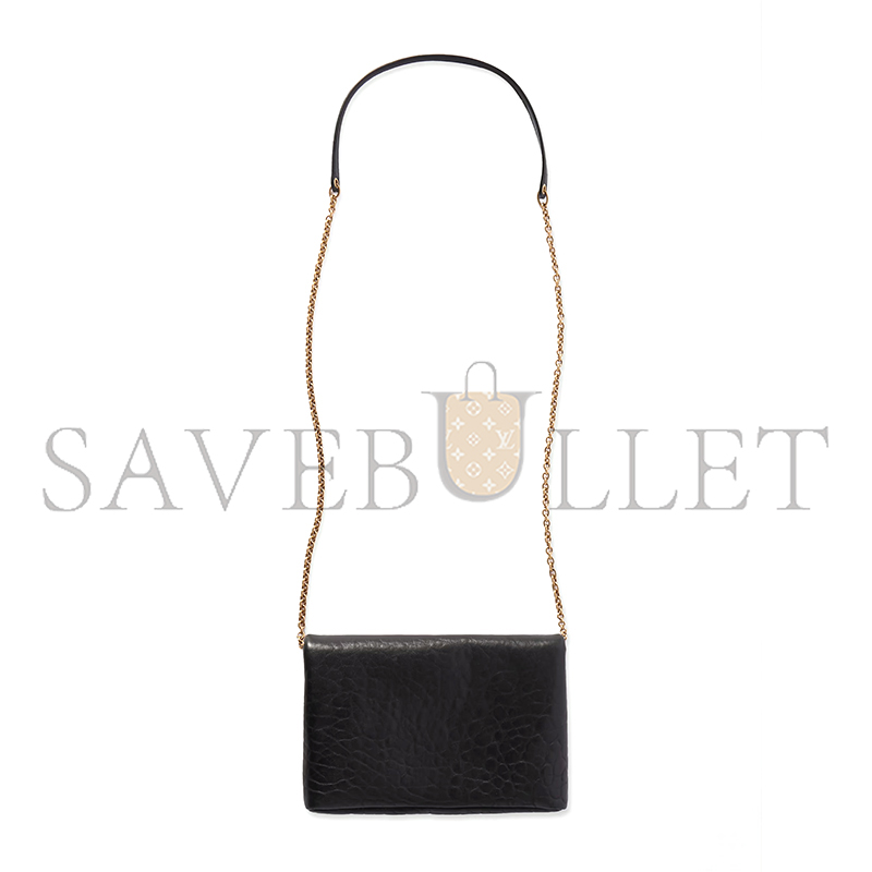 YSL CALYPSO MINI TEXTURED-LEATHER SHOULDER BAG 1647597357907612 (19*12*3cm)