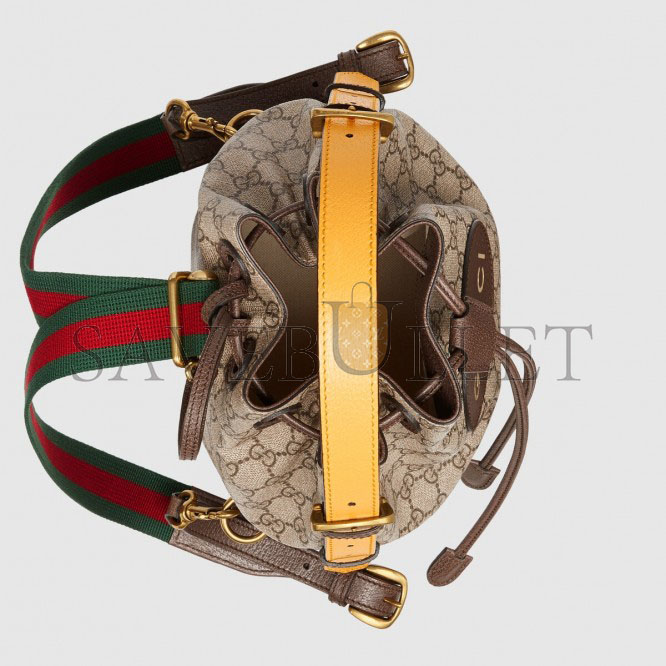 GUCCI NEO VINTAGE GG SUPREME BACKPACK  473875  (22*20cm*14cm)