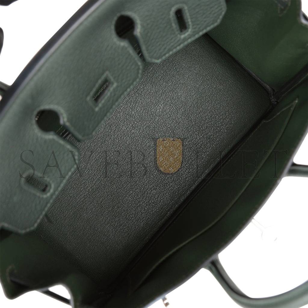 HERMES BIRKIN 25 VERT FONCE TOGO GOLD HARDWARE HANDMADE (25cm) HERMES BIRKIN 25 VERT FONCE TOGO GOLD HARDWARE HANDMADE (25cm)