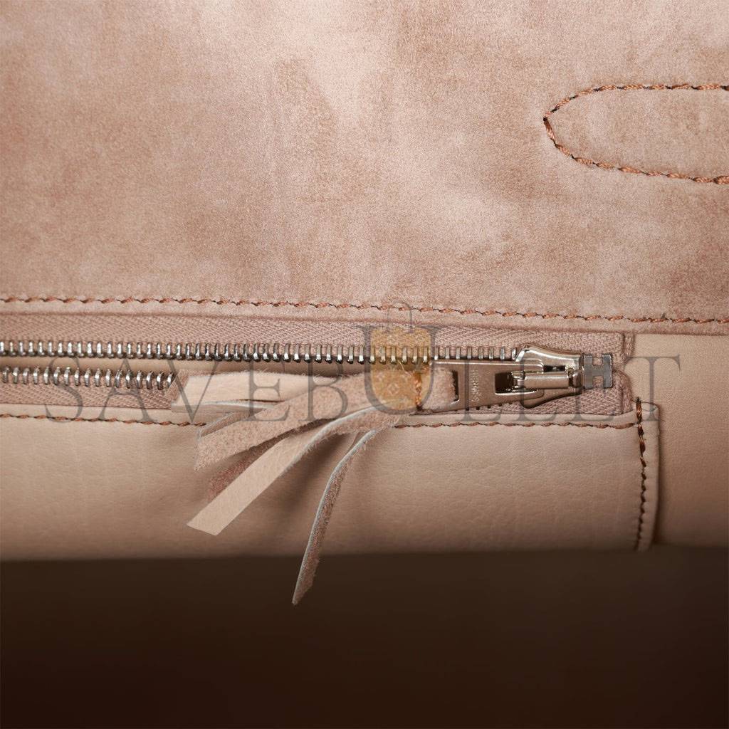 HERMES VINTAGE HERMES BIRKIN 30 GRIS PERLE DOBLIS PALLADIUM HARDWARE (30*22*16cm) HERMES VINTAGE HERMES BIRKIN 30 GRIS PERLE DOBLIS PALLADIUM HARDWARE (30*22*16cm)