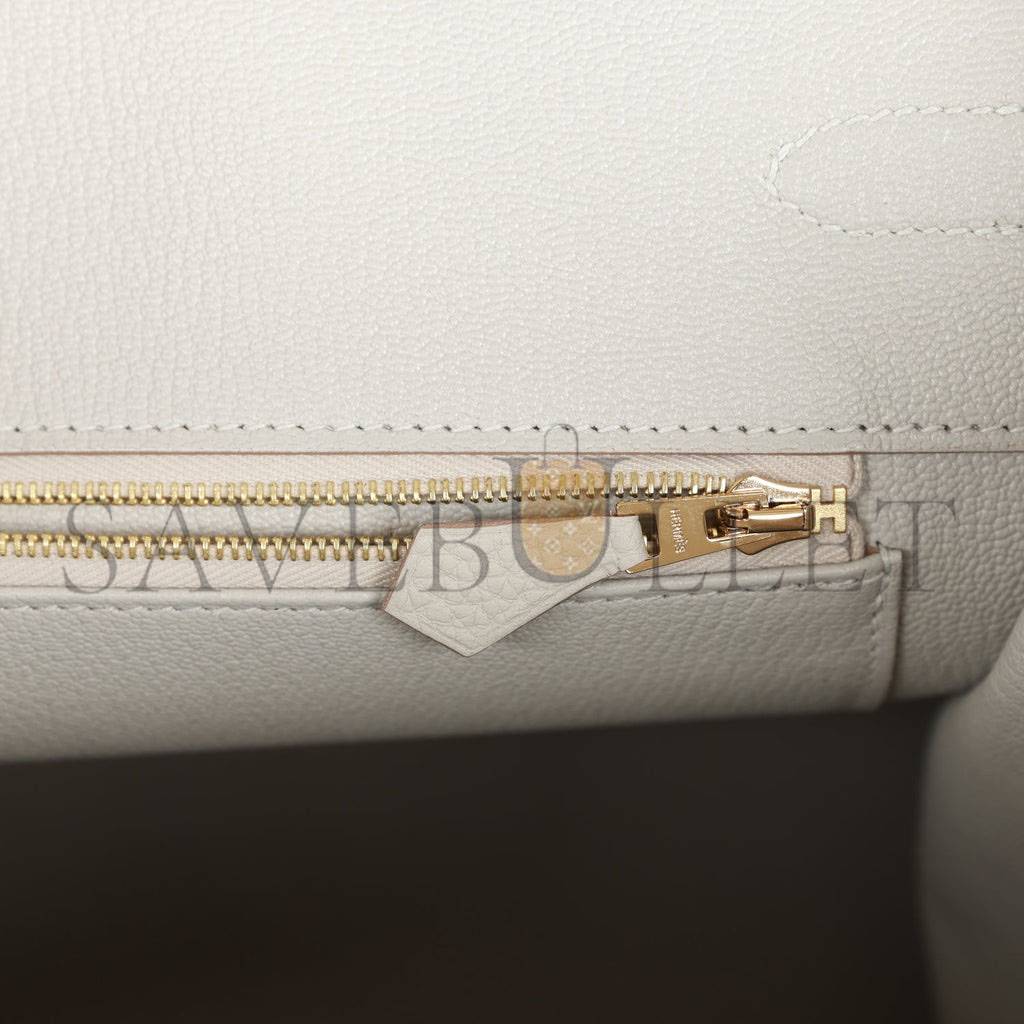 HERMES BIRKIN 35 GRIS PERLE TOGO GOLD HARDWARE 39891068813406 (35cm) HERMES BIRKIN 35 GRIS PERLE TOGO GOLD HARDWARE 39891068813406 (35cm)