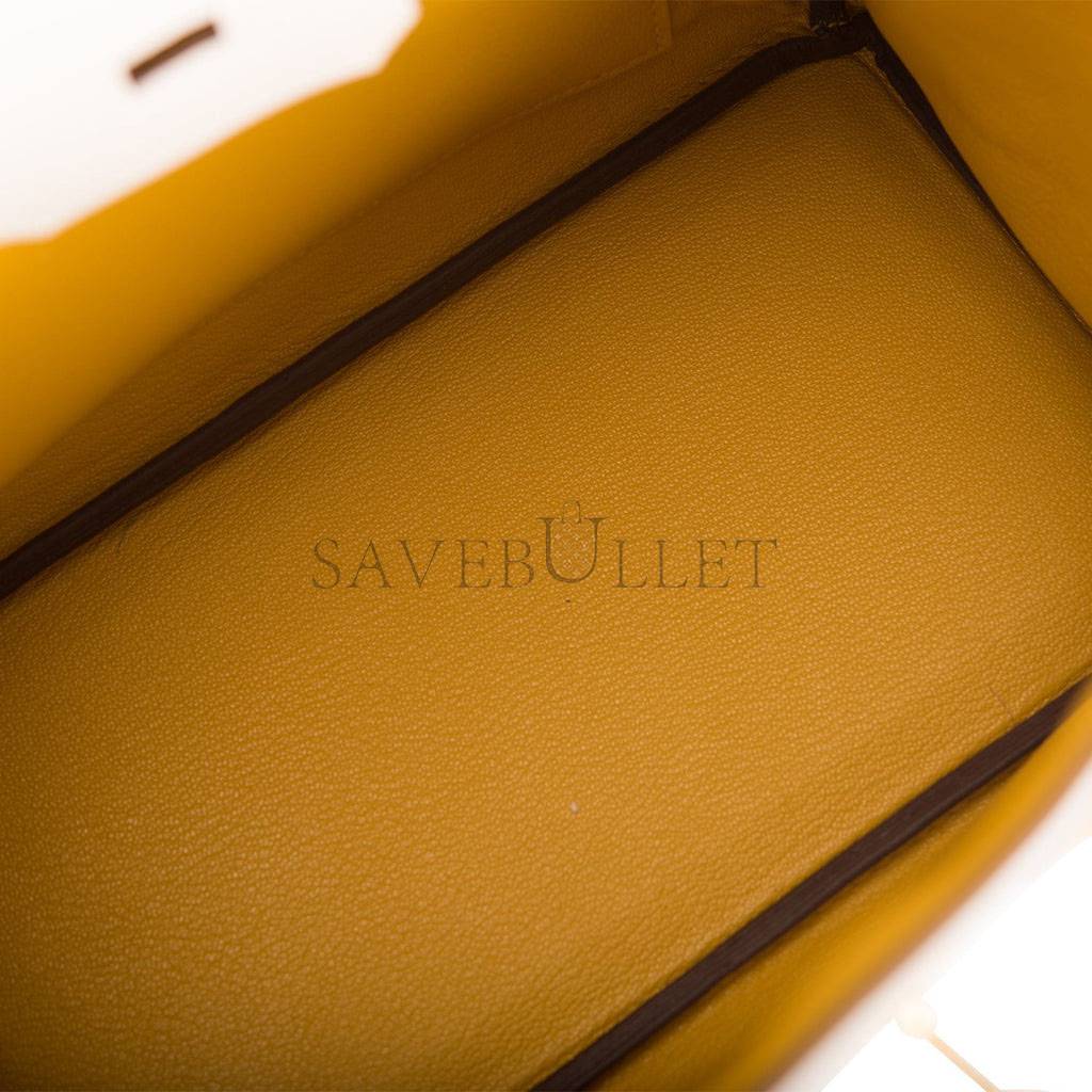 HERMES SPECIAL ORDER (HSS) BIRKIN 25 CRAIE AND JAUNE AMBRE TOGO BRUSHED GOLD HARDWARE HANDMADE (25cm) HERMES SPECIAL ORDER (HSS) BIRKIN 25 CRAIE AND JAUNE AMBRE TOGO BRUSHED GOLD HARDWARE HANDMADE (25cm)