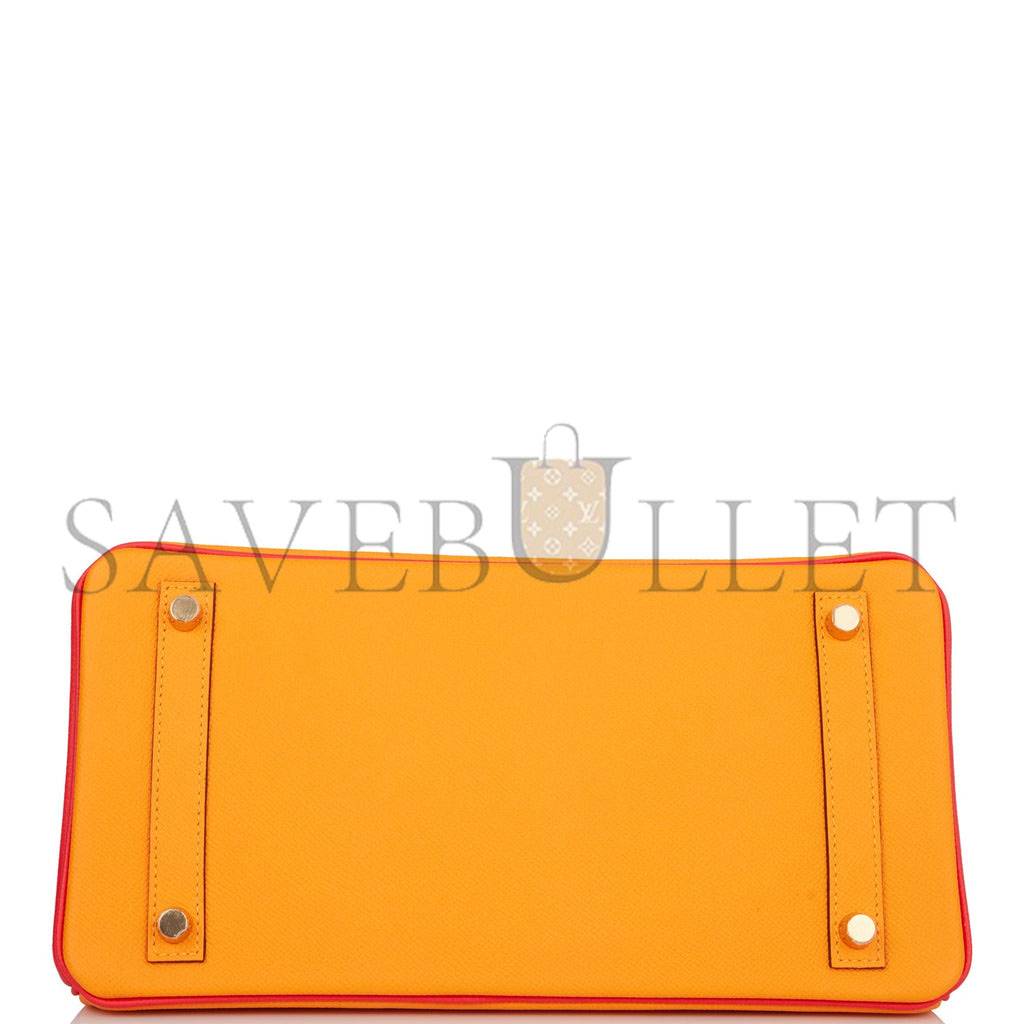 HERMES SPECIAL ORDER (HSS) BIRKIN 30 JAUNE D'OR AND ROSE JAIPUR EPSOM BRUSHED GOLD HARDWARE ( 30cm*22*16cm) HERMES SPECIAL ORDER (HSS) BIRKIN 30 JAUNE D'OR AND ROSE JAIPUR EPSOM BRUSHED GOLD HARDWARE ( 30cm*22*16cm)