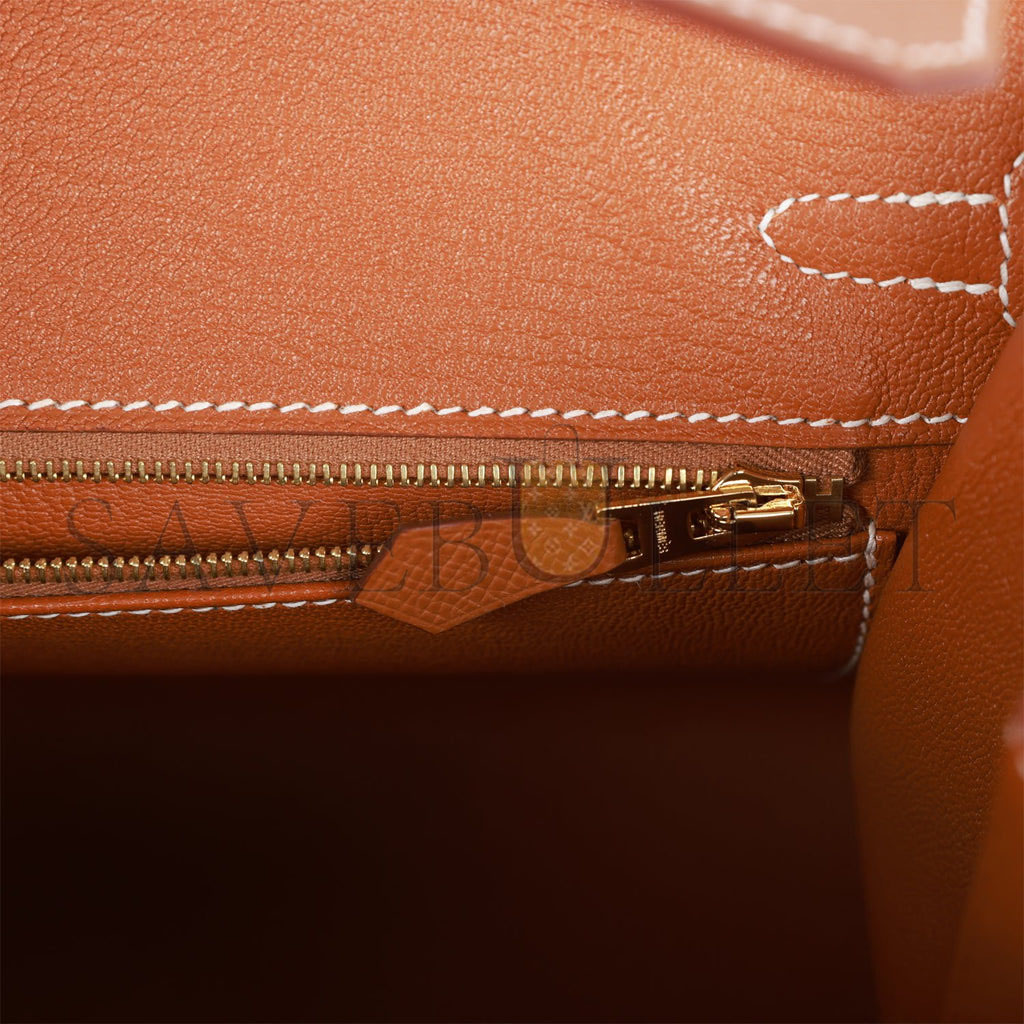 HERMES BIRKIN SELLIER 25 GOLD EPSOM GOLD HARDWARE HANDMADE (25cm) HERMES BIRKIN SELLIER 25 GOLD EPSOM GOLD HARDWARE HANDMADE (25cm)