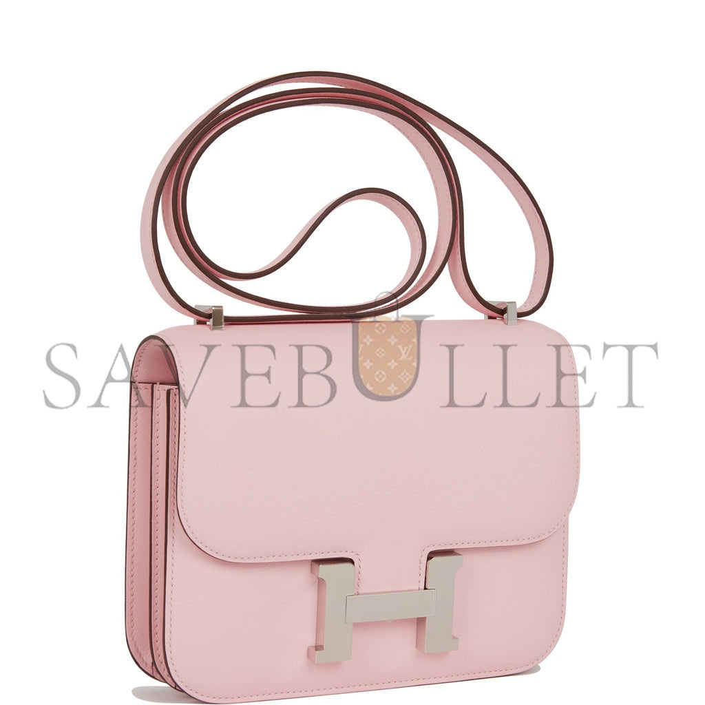HERMES CONSTANCE 18 ROSE SAKURA SWIFT PALLADIUM HARDWARE 39691674026078 (18cm) HERMES CONSTANCE 18 ROSE SAKURA SWIFT PALLADIUM HARDWARE 39691674026078 (18cm)