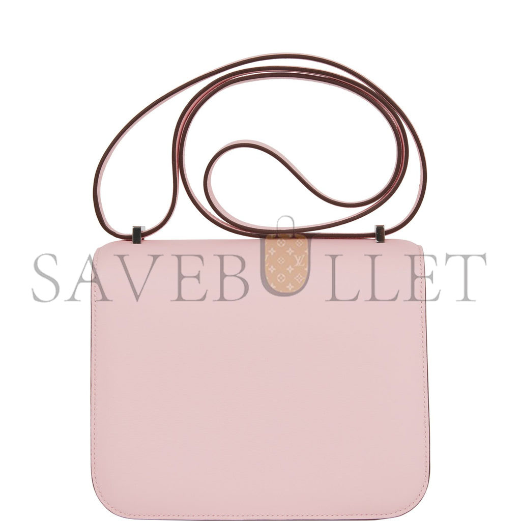 HERMES CONSTANCE 18 ROSE SAKURA SWIFT PALLADIUM HARDWARE 39691674026078 (18cm) HERMES CONSTANCE 18 ROSE SAKURA SWIFT PALLADIUM HARDWARE 39691674026078 (18cm)