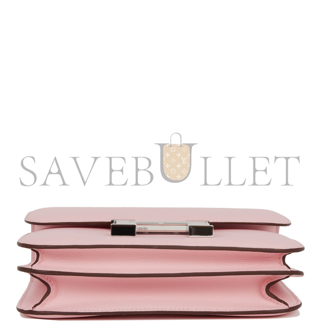 HERMES CONSTANCE 18 ROSE SAKURA SWIFT PALLADIUM HARDWARE 39691674026078 (18cm) HERMES CONSTANCE 18 ROSE SAKURA SWIFT PALLADIUM HARDWARE 39691674026078 (18cm)