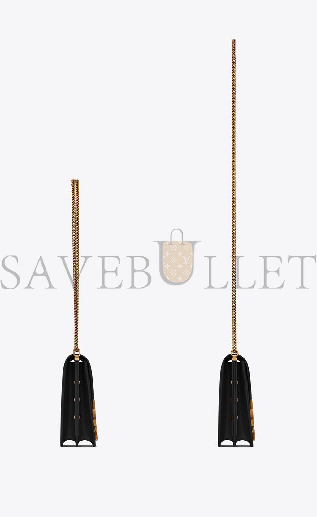 YSL CASSANDRA MEDIUM CHAIN BAG IN GRAIN DE POUDRE EMBOSSED LEATHER 532750BOW0W1000 (22*16.5*5.5cm) YSL CASSANDRA MEDIUM CHAIN BAG IN GRAIN DE POUDRE EMBOSSED LEATHER 532750BOW0W1000 (22*16.5*5.5cm)