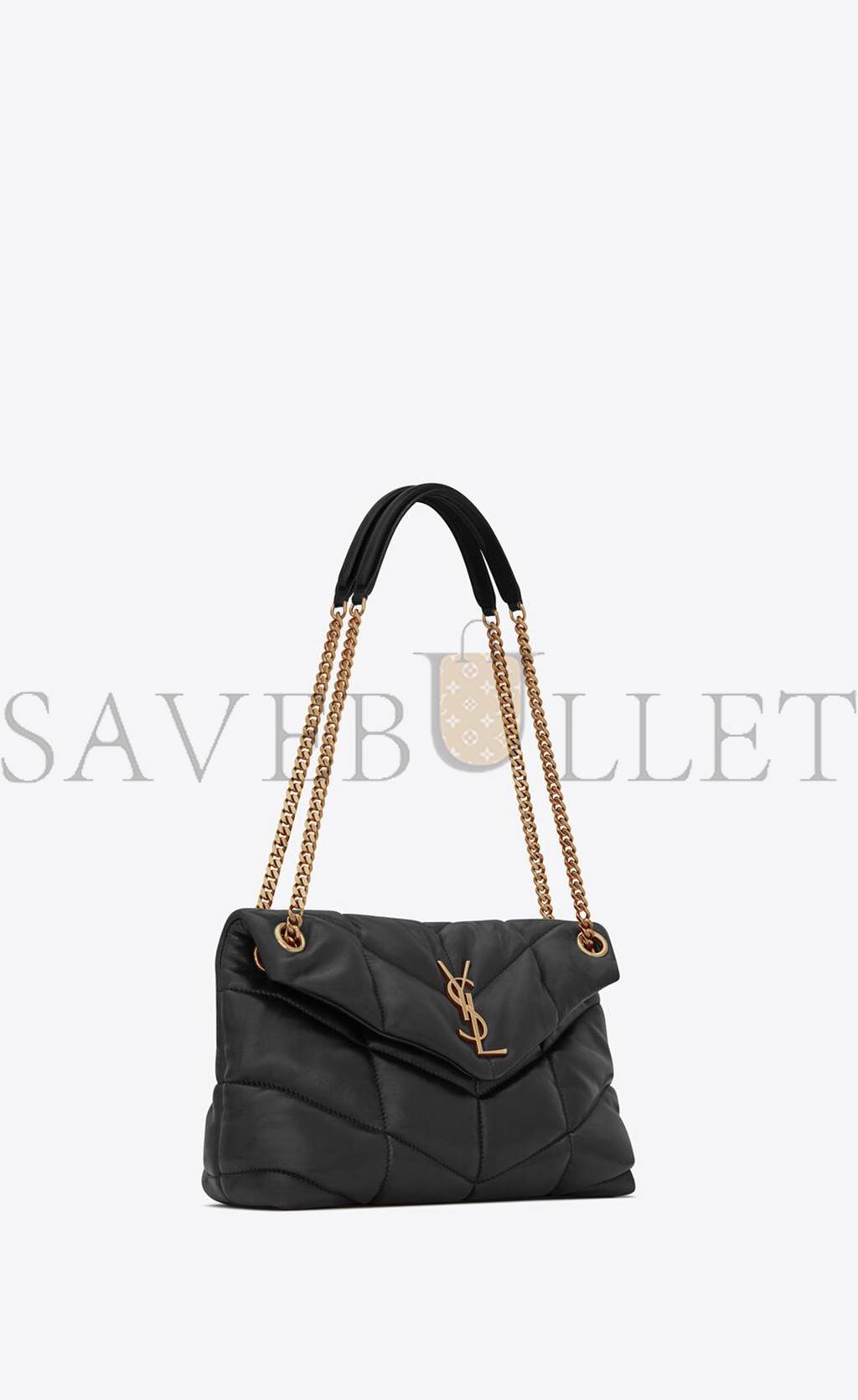 YSL PUFFER SMALL CHAIN BAG IN QUILTED LAMBSKIN 5774761EL071000 (29*17*11cm) YSL PUFFER SMALL CHAIN BAG IN QUILTED LAMBSKIN 5774761EL071000 (29*17*11cm)
