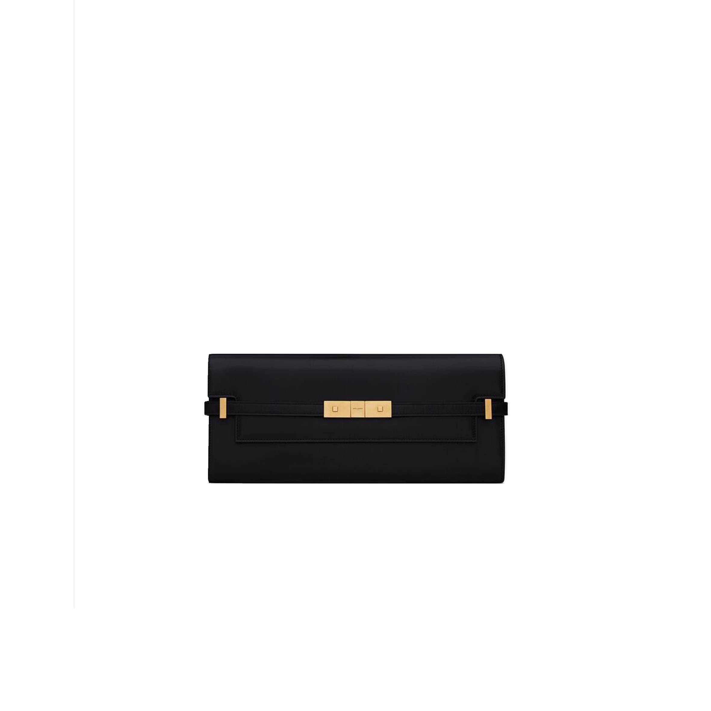 YSL MANHATTAN CLUTCH IN BOX SAINT LAURENT LEATHER 69594916C6W1000 (31*14*3cm) YSL MANHATTAN CLUTCH IN BOX SAINT LAURENT LEATHER 69594916C6W1000 (31*14*3cm)