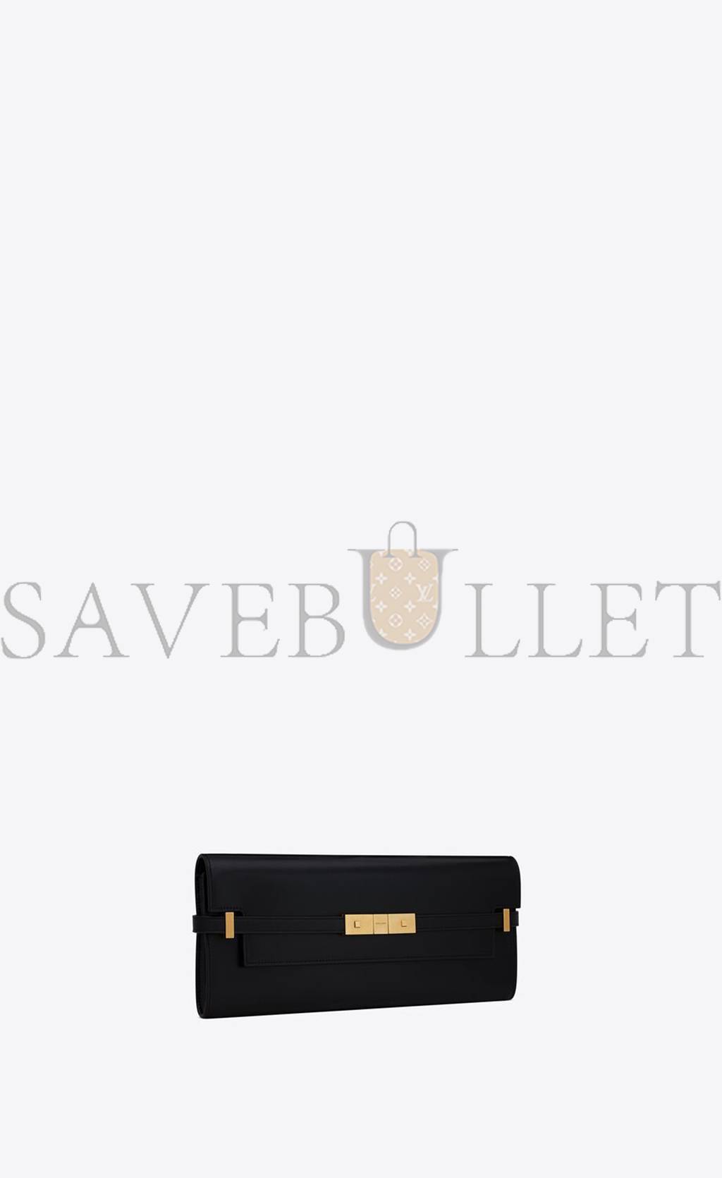 YSL MANHATTAN CLUTCH IN BOX SAINT LAURENT LEATHER 69594916C6W1000 (31*14*3cm) YSL MANHATTAN CLUTCH IN BOX SAINT LAURENT LEATHER 69594916C6W1000 (31*14*3cm)