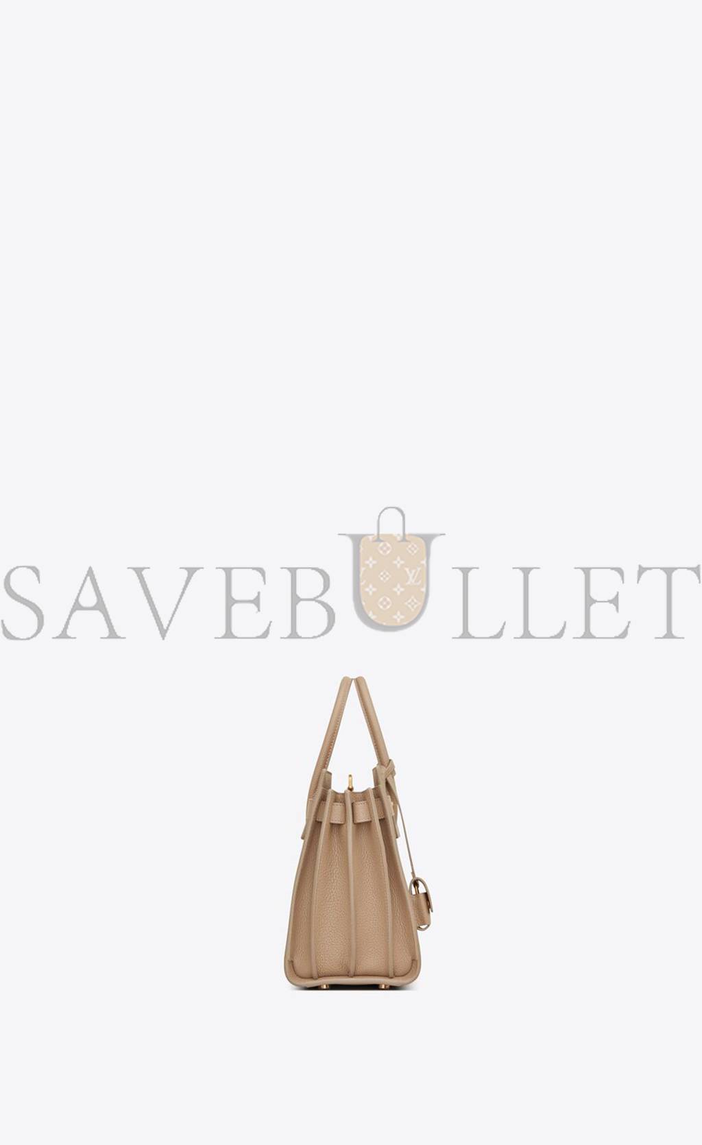 YSL SAC DE JOUR SUPPLE NANO IN GRAINED LEATHER 717449DTI0W2721 (22*18*10.5cm)