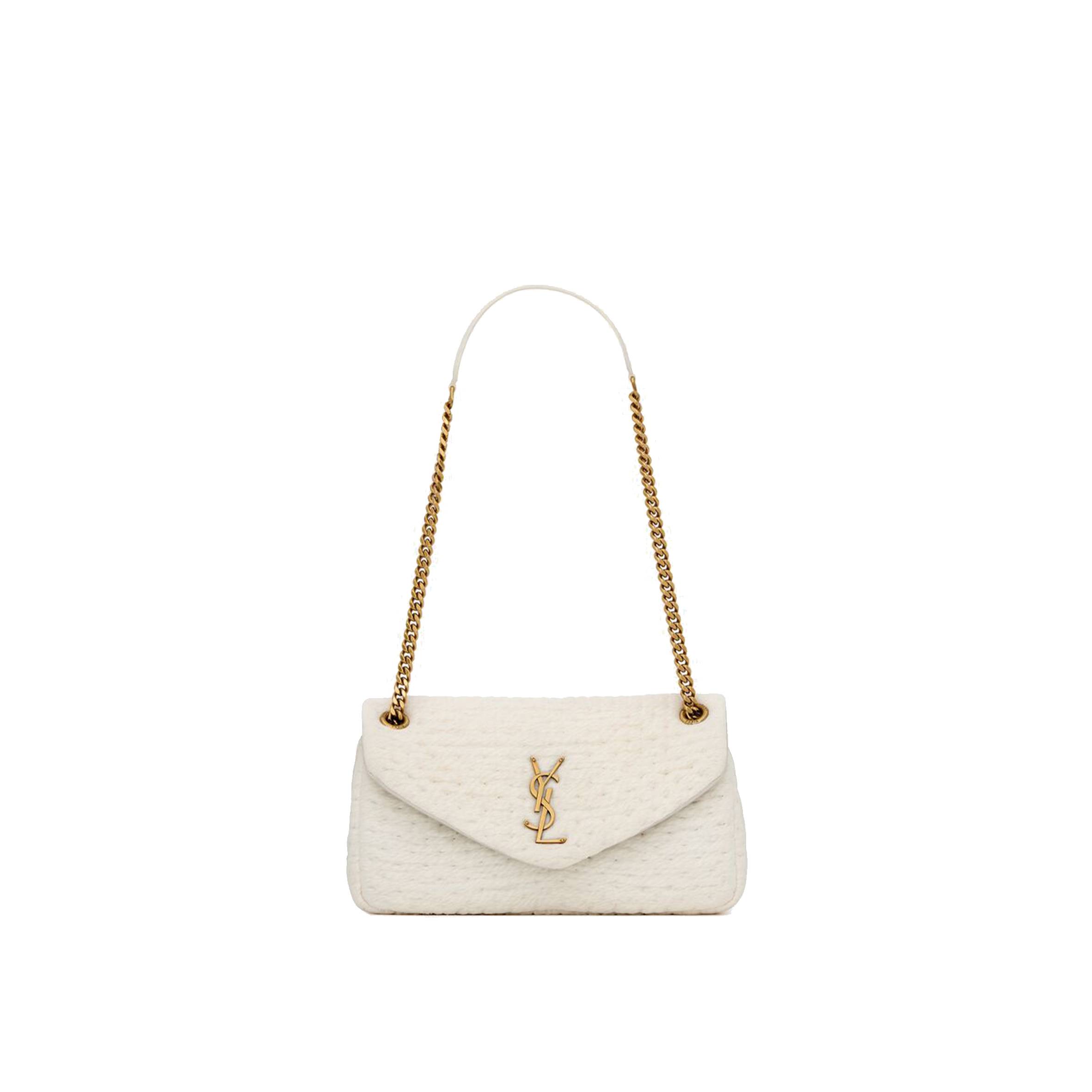 YSL CALYPSO IN ORGANZA AND LAMBSKIN 734153FABJ19288 (26*14*7cm) YSL CALYPSO IN ORGANZA AND LAMBSKIN 734153FABJ19288 (26*14*7cm)