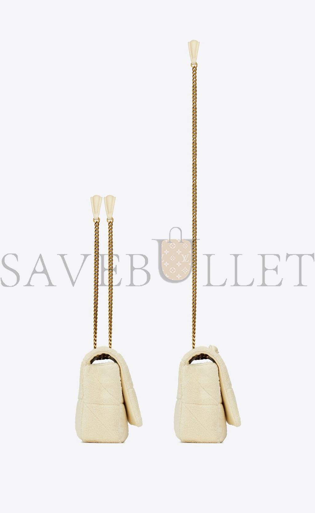 YSL JAMIE MEDIUM CHAIN BAG IN TERRY CLOTH 735035FABKT9381 (24*15.5*6.5cm) YSL JAMIE MEDIUM CHAIN BAG IN TERRY CLOTH 735035FABKT9381 (24*15.5*6.5cm)